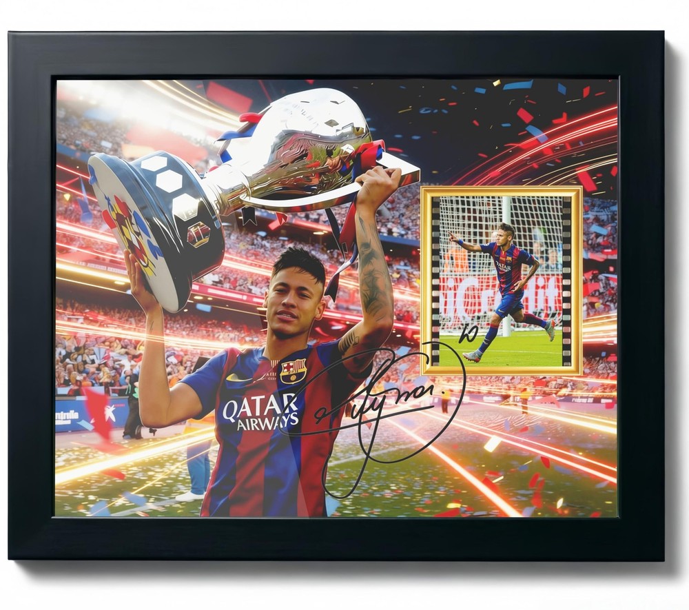 Xekamlzi Football Photo Frame – Capturing The Iconic Moment 11″L x 9″W, Black