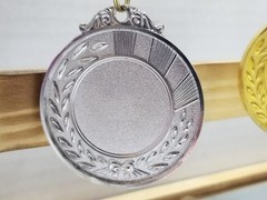 Set Of 3 Achievement Award Medals With Ribbons First Second Third Contests Props