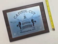2 Women’s Gymnastics Awards Nation’s Capitol Cup & 1977 USGF Jr Nationals Vintag
