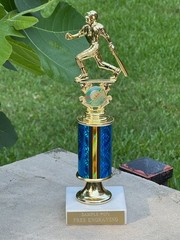 11″ All-Star Baseball Trophy -MVP- RBI Champ- Engraving Inc & Ships free