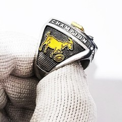 noblehead Fantasy Football Ring 2025| Heavy FFL Champion size 10, sixteen