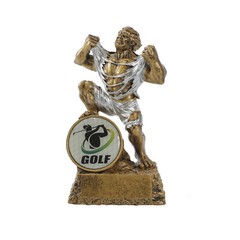 Golf MONSTER Trophy – Custom Engraved Beast of the Green Award (6.75)