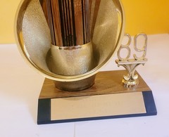 13 Year Old All Star 1989 Baseball Trophy Vintage 14 inch Tall Free Shipping