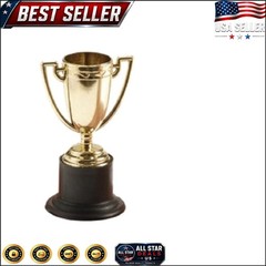 Reward Achievements with 6 Small Gold Trophies – Perfect for Kids‘ Recognition