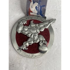 „5 5ks in 5 Days“ Medal – Hastyawards Medal on Lanyard