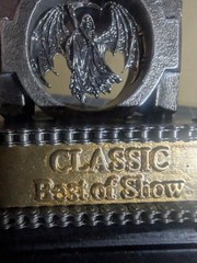 Motorcycle Trophy Winner Cycle Show BEST IN SHOW Artwork handmade 1of a kind