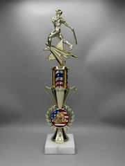 Championship Series ’26- BASEBALL Trophy -MVP- -15 „- Free Shipping & Engraving