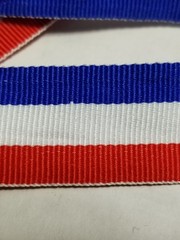 Set Of 3 Achievement Award Medals With Ribbons First Second Third Contests Props