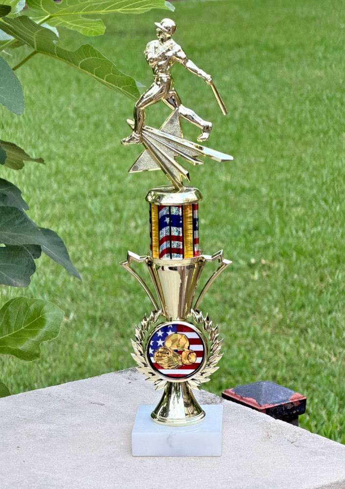 Championship Series ’26- BASEBALL Trophy -MVP- -15 „- Free Shipping & Engraving