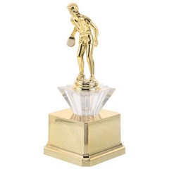 Table Tennis Competition Trophy Winner Themed Products Golden Award Trophies