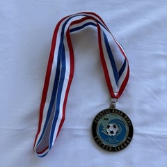 Crown Coastal Area Mini Soccer League Medal Lanyard Neck Ribbon Award