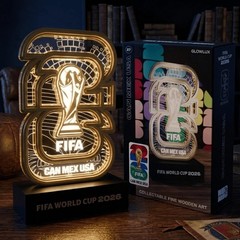 Layerlux Fifa World Cup 2026 Official Licensed Collectible Display White Led