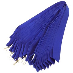 20Pcs Reusable Blue Medal Lanyards for Event Staff and Sports Party Accessories