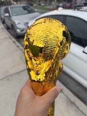 1:1 World Cup Replica Trophy Full Size. Height-36cm/14in. Fast Shipping! 8LB