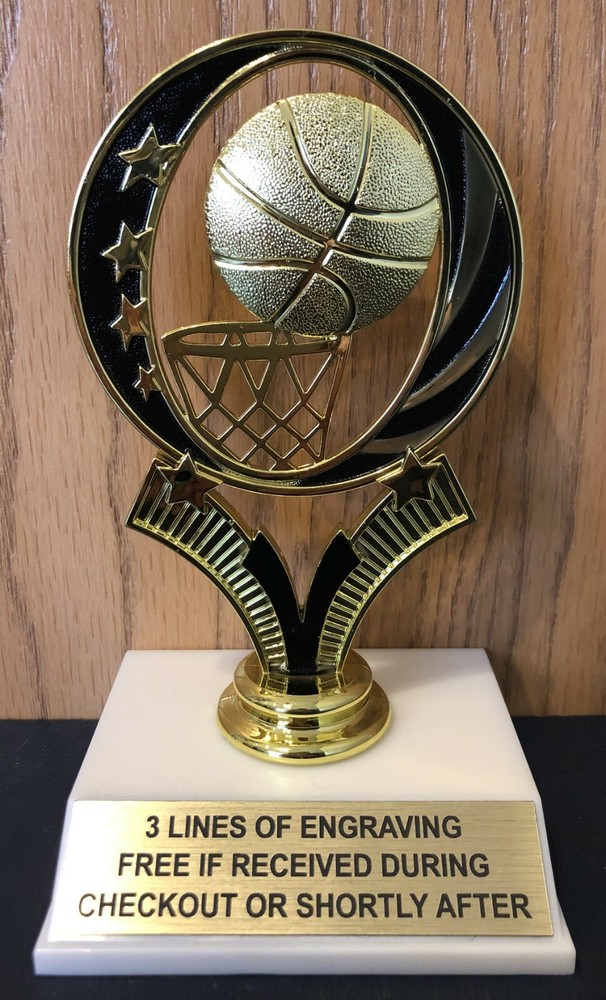 Basketball Trophy – Free Engraving – Assembly Required