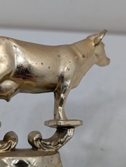 Vintage Livestock Trophy Toppers Cow Steer Dairy Beef Farm Show 4H Fair Clock