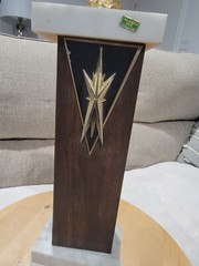 VTG 16″ 1970’s Little Britches Championship SR. Calf Roping Rodeo Award Trophy