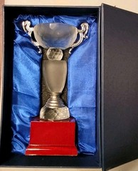 9” Crystal Bowl Cup