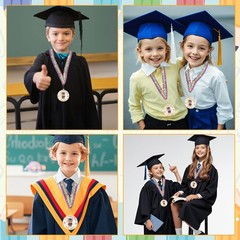 Libemskix Kindergarten Graduation Medal 2 Inch Kindergarten Graduation Medals