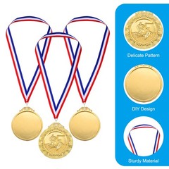 2.5″ Bowling Prize Award Medals, 1Pcs 1st Place Winner Medallion,Gold Tone