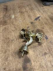 Vintage Old Early Auto Car Show Club Racing Award Trophy Topper Finial Part USA