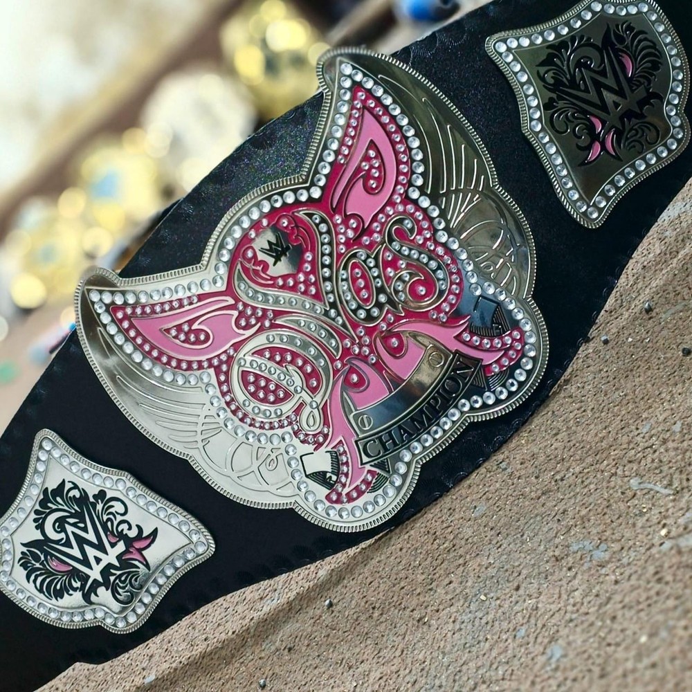 Divas Women’s World Wrestling Championship Belt Adult Size Replica Title 2mm 4m