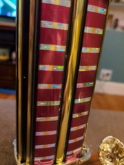 Little League Baseball 1986 Trophy Vintage Metal Plastic 14 1/2 inches Hologram