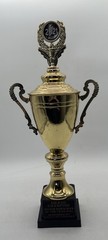 Gold Grand Champion Trophy Cup Senior Horseman Award 2021 Horse Show
