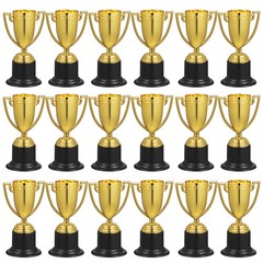 30 Pcs Plastic Competition Cups Small Award Trophy Tiny Trophies