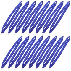 20Pcs Reusable Blue Medal Lanyards for Event Staff and Sports Party Accessories