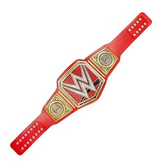 🏆 Universal Championship Red Title Belt – 4MM Diecast Premium Version