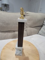 VTG 16″ 1970’s Little Britches Championship SR. Calf Roping Rodeo Award Trophy