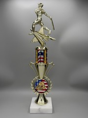 Championship Series ’26- BASEBALL Trophy -MVP- -15 „- Free Shipping & Engraving