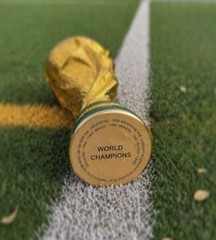 World Cup Trophy – Solid Resin – 14.5” (36 cm) – 6.6 lbs (3kg)