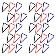 30Pcs Reusable Medal Award Neck Ribbons Flat Ribbon Lanyards for Medals Assorted