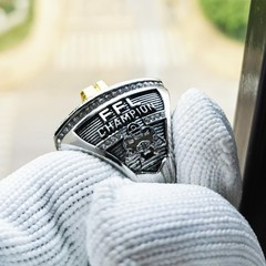 Noblehead 2025 Fantasy Football Championship Ring Heavy Ffl Champion Trophy