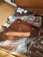3-Post Cherry Wood trophy Lid