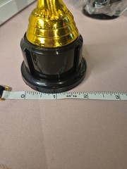 plastic gold award trophy Made To Look Like The Oscar Statuette 4 Total