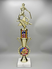 Championship Series ’26- BASEBALL Trophy -MVP- -15 „- Free Shipping & Engraving