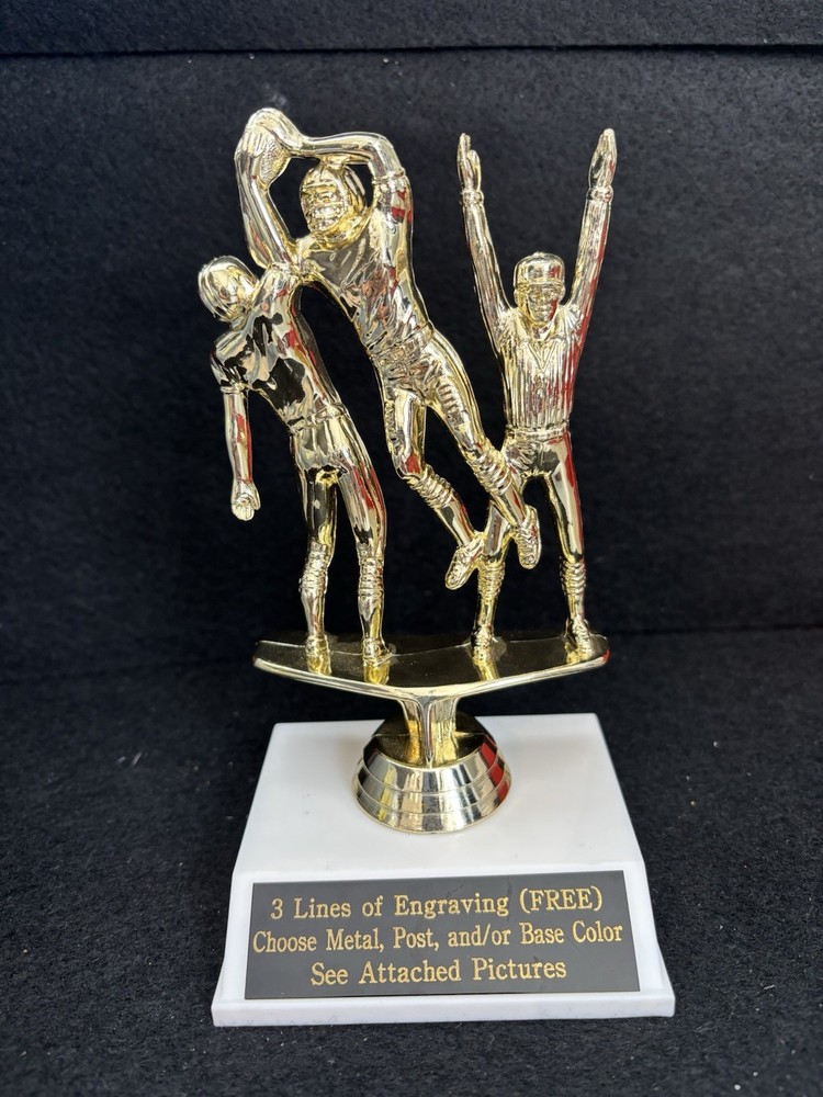 5 3/4” Tall Football Triple Action Figure. (Please See All Photos)