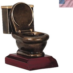 5 Inch Toilet Bowl Trophy for Last Place Winners – Personalize with Engraving