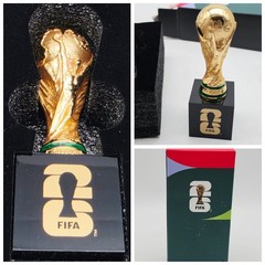 Official FIFA World Cup 2026 Edition 3D Trophy Collector’s Zinc Alloy Soccer USA