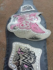 Divas Women’s World Wrestling Championship Belt Adult Size Replica Title 2mm 4m