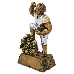 Monster Fantasy Football Champion Trophy | FFL Beast Award – 6.5 or 10 Inch