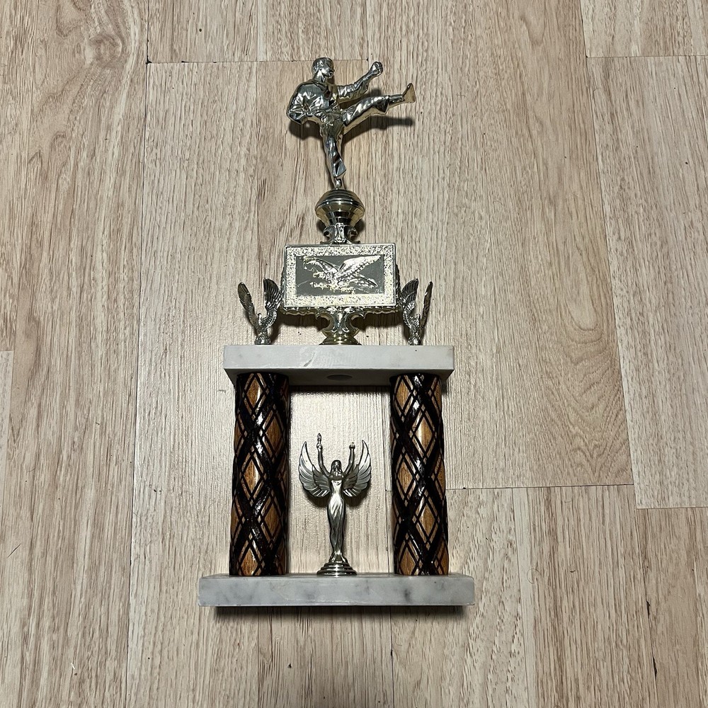 Taekwondo/Karate Trophy Vintage Award 18” Inches Tall No Name