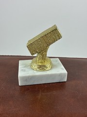 Hay Bale Trophy, Marble Base, Agriculture and Farming Awards