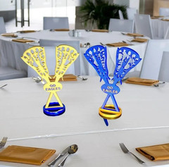 Lacrosse – Personalized – Sports centerpiece- Lacrosse Banquet 8-1/2″