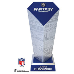 Fantasy Football Trophy with Officially Licensed NFL Logo – 18″ tall!