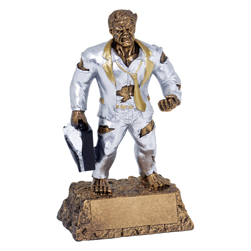 SALESMAN OF THE YEAR/BUSINESS MAN MONSTER TROPHY AWARD – FREE ENGRAVING!!!!