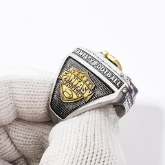 noblehead Fantasy Football Ring 2025| Heavy FFL Champion size 10, sixteen